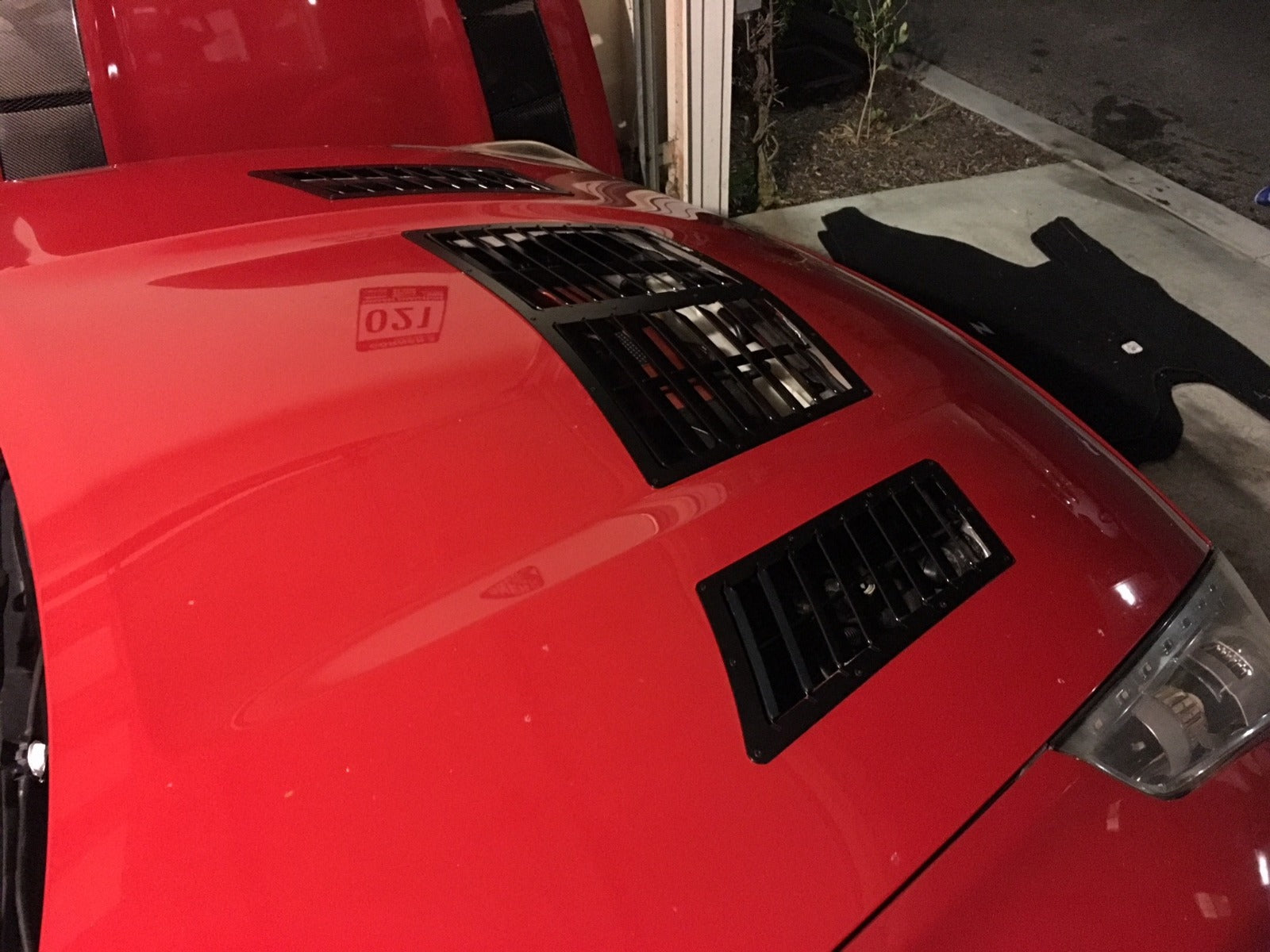 2008-2020 Nissan 370Z Hood Side Vents Only
