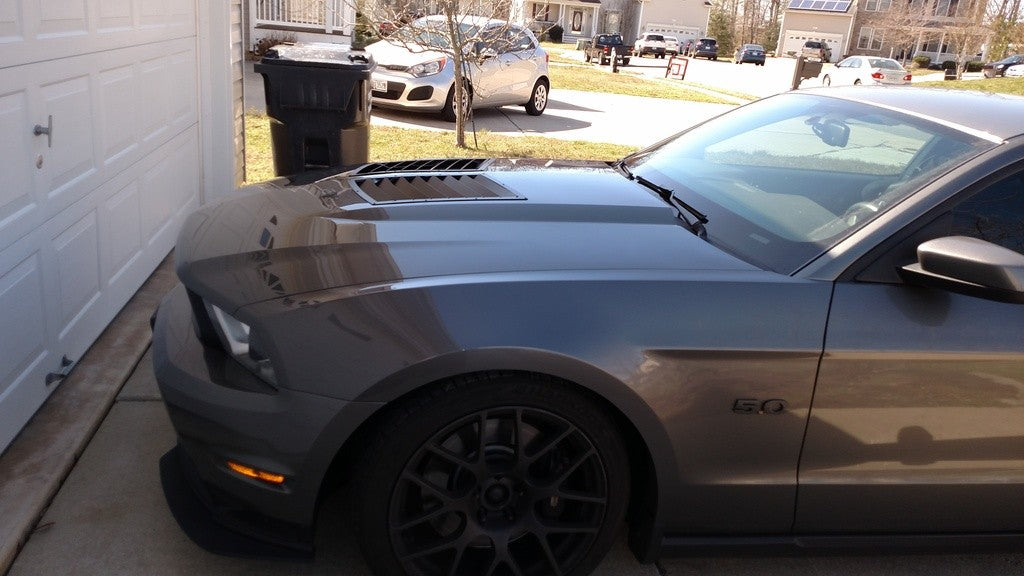 2010-2012 Mustang Hood Louvers Kit