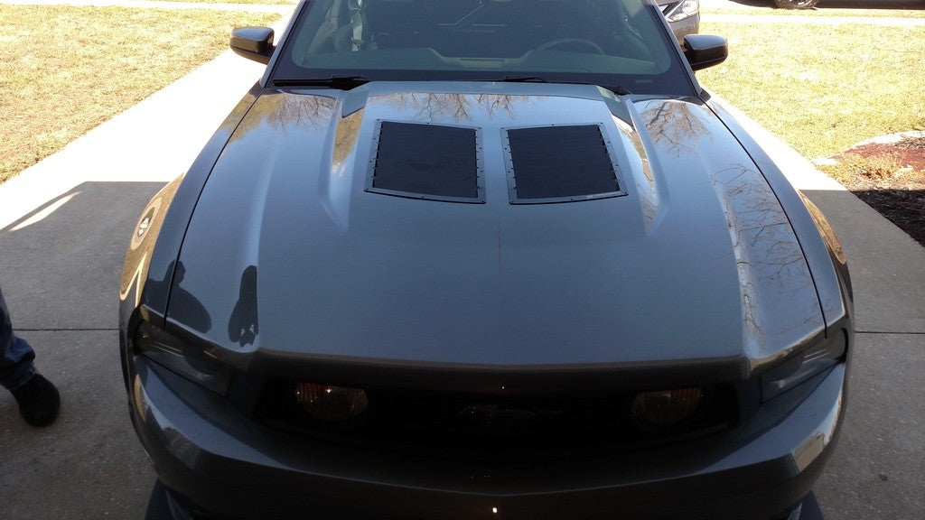 2010-2012 Mustang Hood Louvers Kit