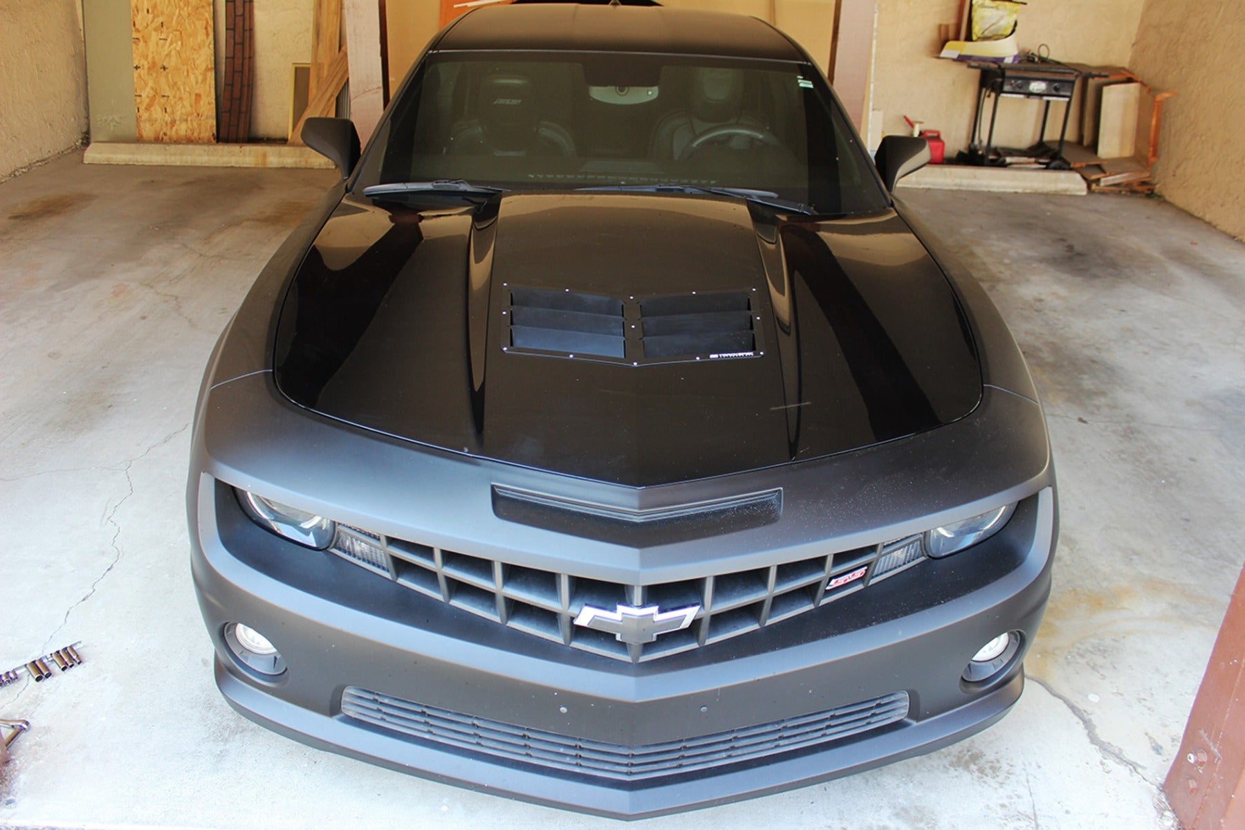 2010-2015 Camaro T1 Center Hood Louvers