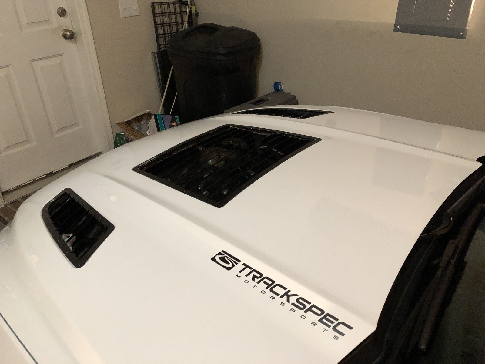 2015-2017 Mustang GT4 Full Hood Louver Kit