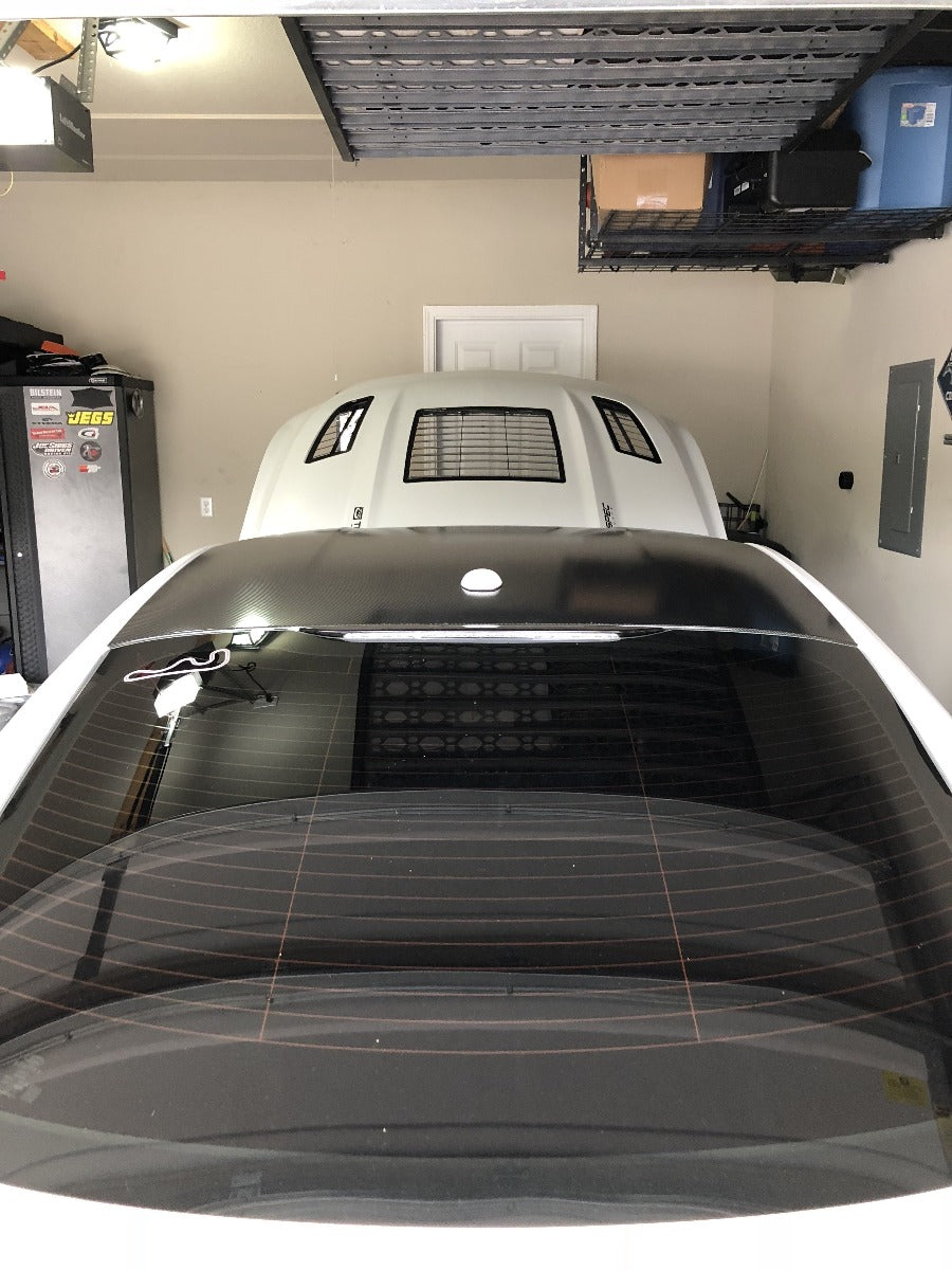 2015-2017 Mustang GT4 Full Hood Louver Kit