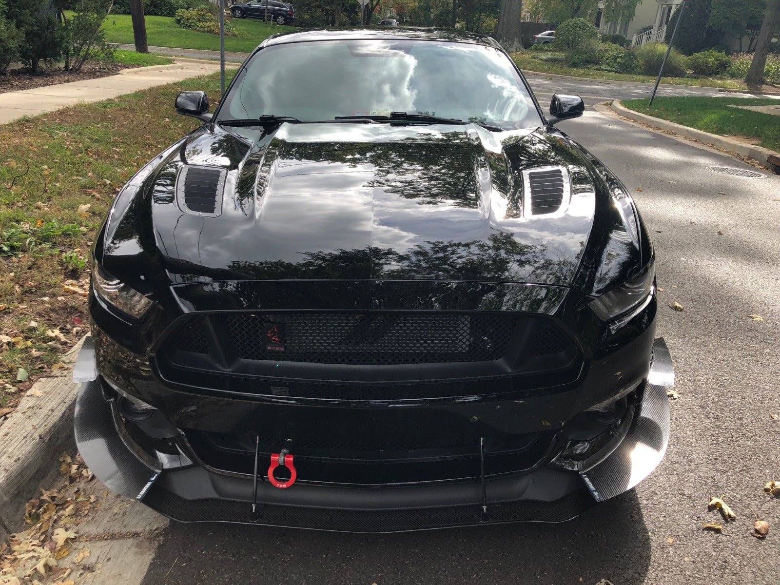 2015-2017 Mustang GT Direct Replacement Hood Louvers