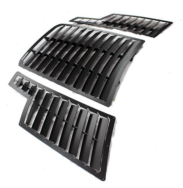 2016-2018 Mustang GT350 GT4 Full Hood Louver Kit