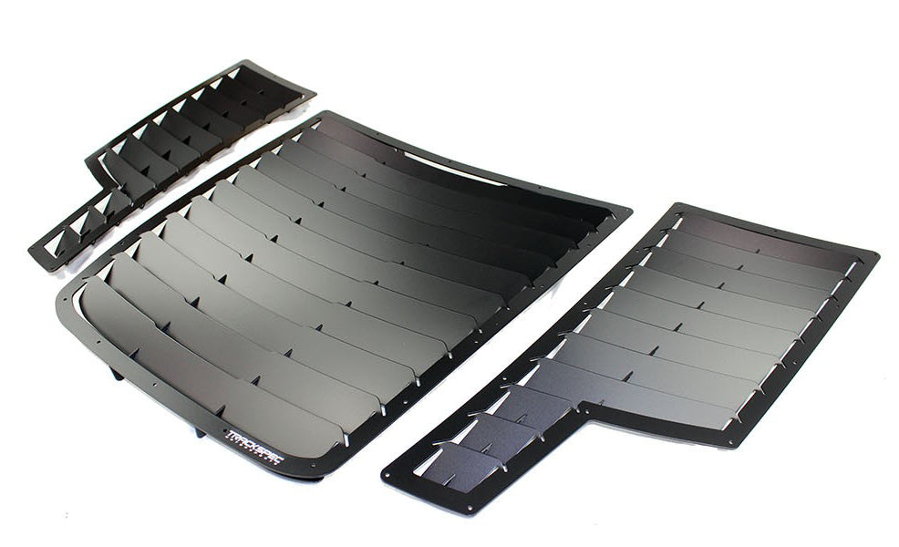 2016-2018 Mustang GT350 GT4 Full Hood Louver Kit