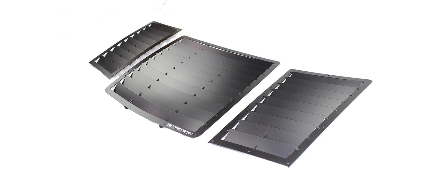 2018-2021 Mustang GT4 Full Hood Louver Kit