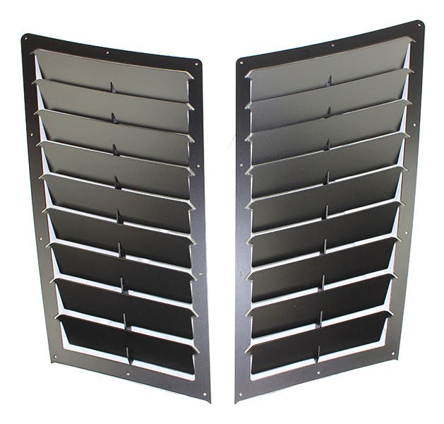 2018-2021 Mustang GT4 SIDE ONLY Hood Louver Kit