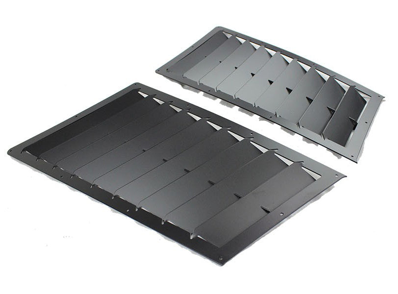 2018-2021 Mustang GT4 SIDE ONLY Hood Louver Kit