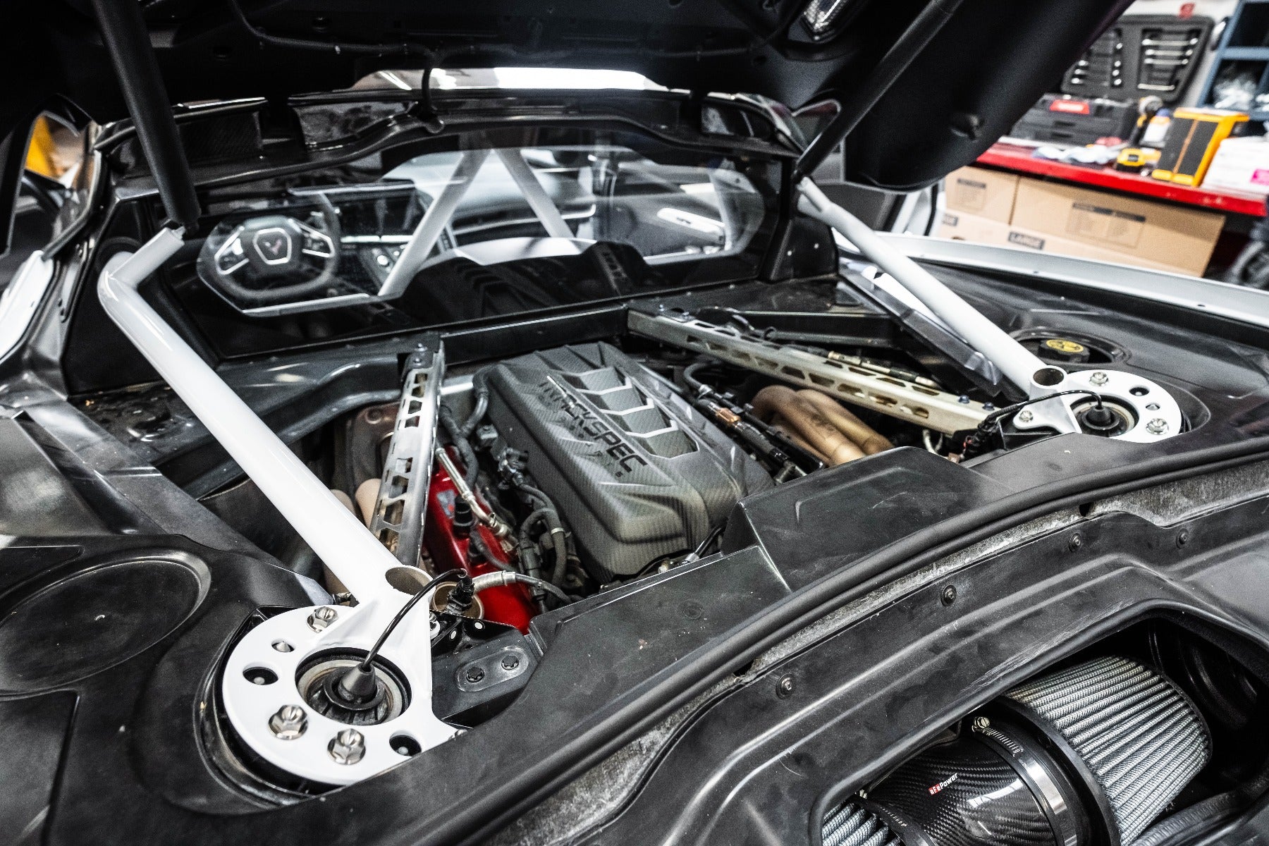 TrackSpec 2020-2024 C8 Corvette Bolt In Roll Bar