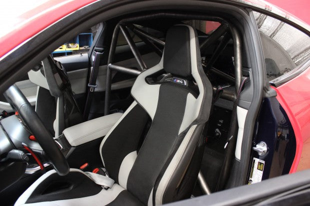 TrackSpec 2021-2024 BMW G22 / G82 Coupe 4 Point Track Day Bolt In Roll Bar