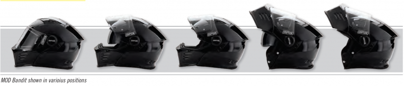 Simpson Mod Bandit Helmet - White