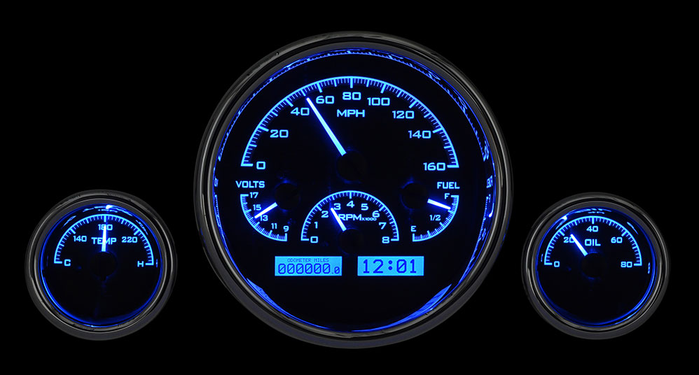 Universal Triple Round VHX Gauge Instruments