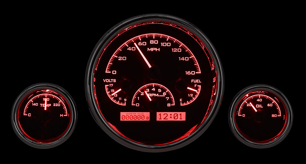 Universal Triple Round VHX Gauge Instruments