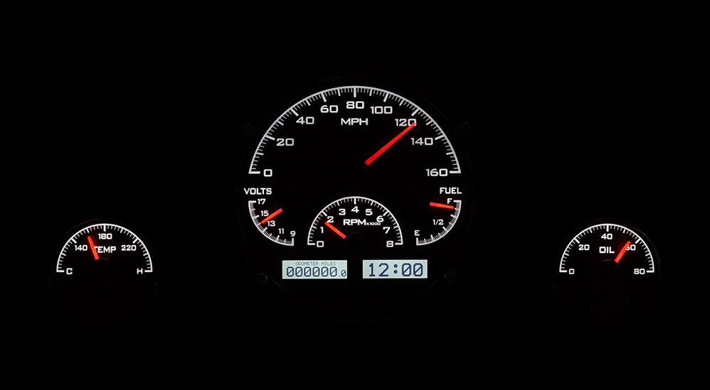 Universal Triple Round VHX Gauge Instruments