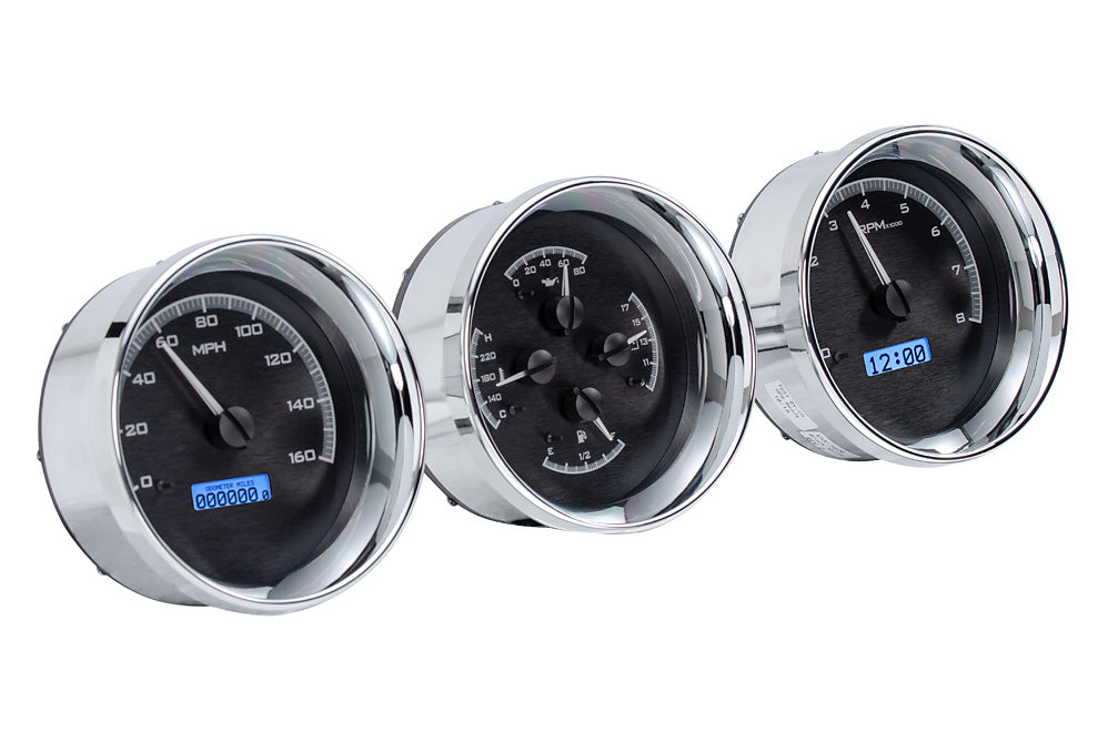 Universal 5.4" Round Trio VHX Gauge Instruments