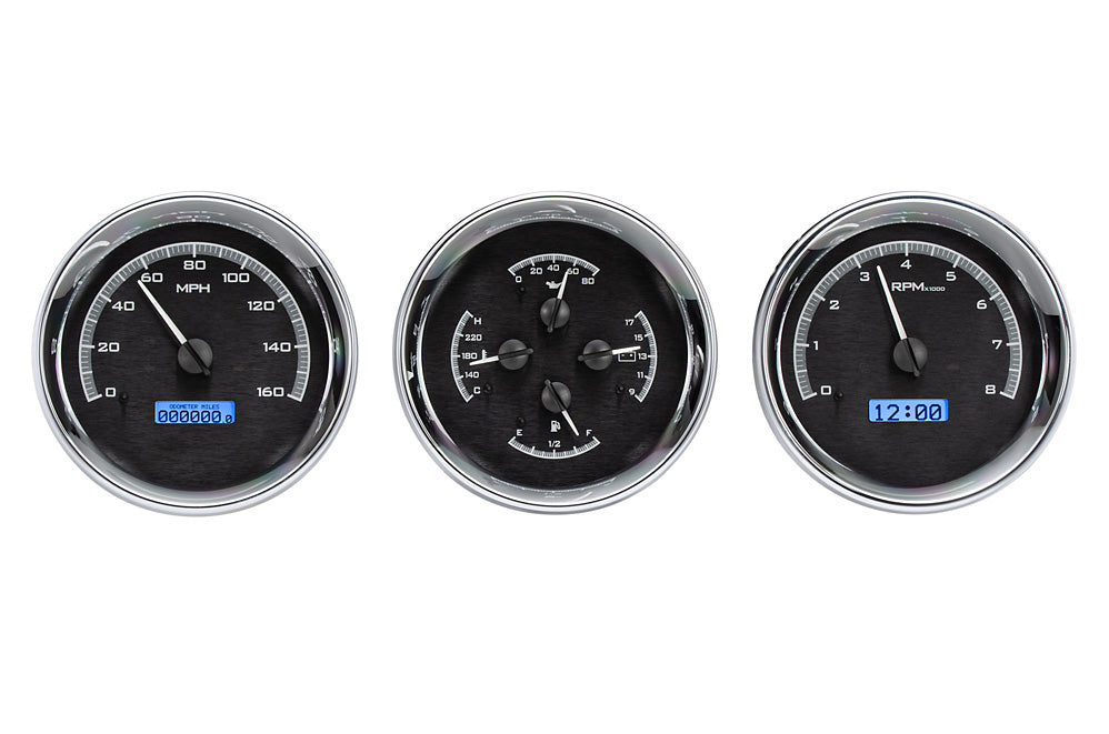 Universal 5.4" Round Trio VHX Gauge Instruments