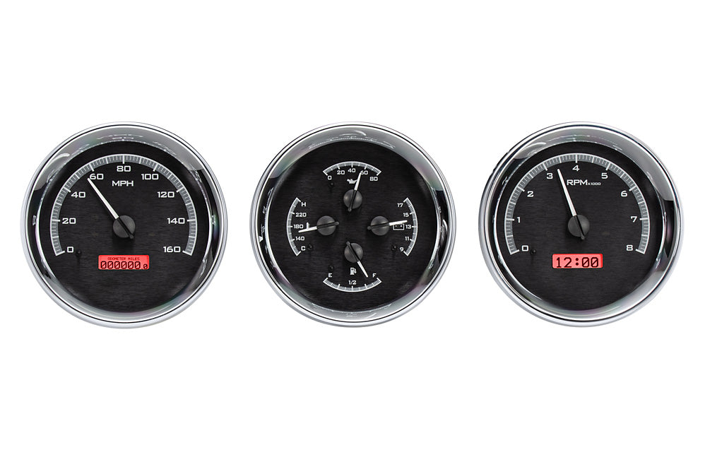 Universal 5.4" Round Trio VHX Gauge Instruments