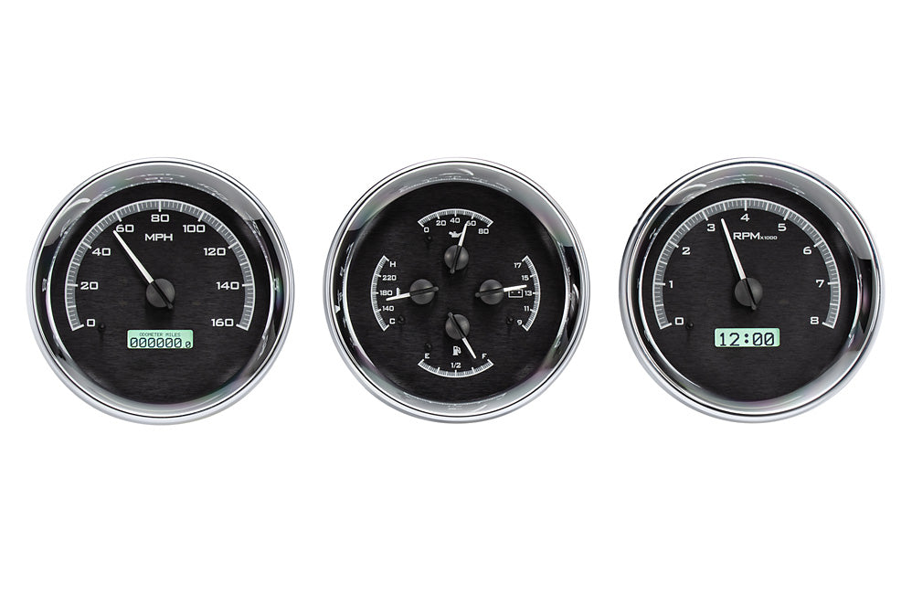 Universal 5.4" Round Trio VHX Gauge Instruments