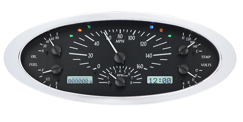 1932 Ford Car VHX Gauge Instruments - Dakota Digital VHX-32F