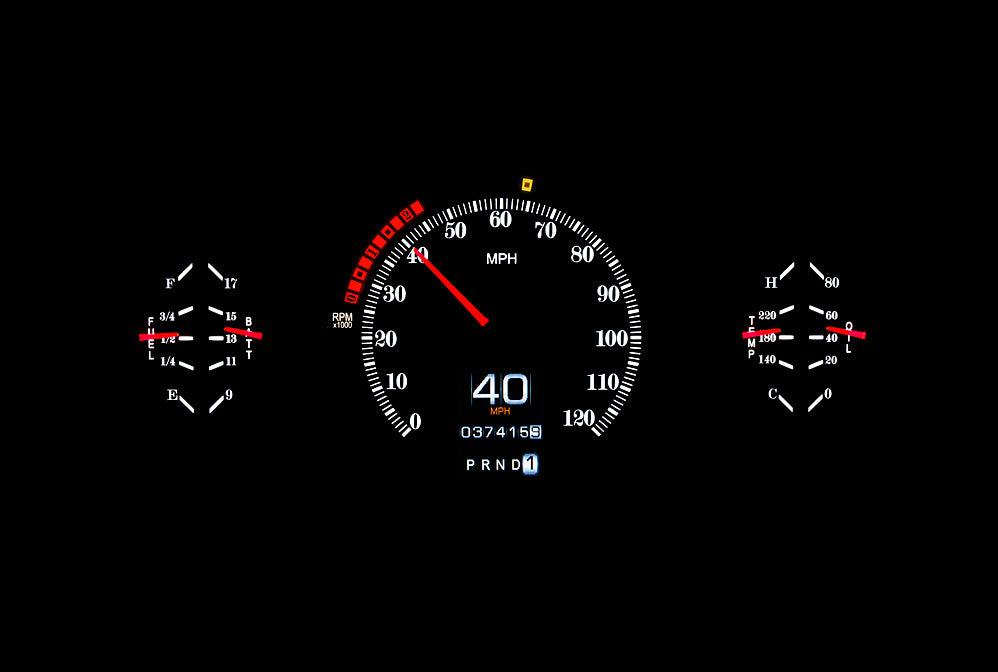 1933- 34 Ford Car RTX Gauge Instruments