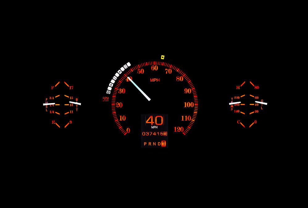 1933- 34 Ford Car RTX Gauge Instruments