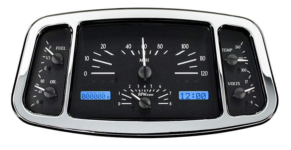 1933-1934 Ford VHX Gauge Instruments - Dakota Digital VHX-33F