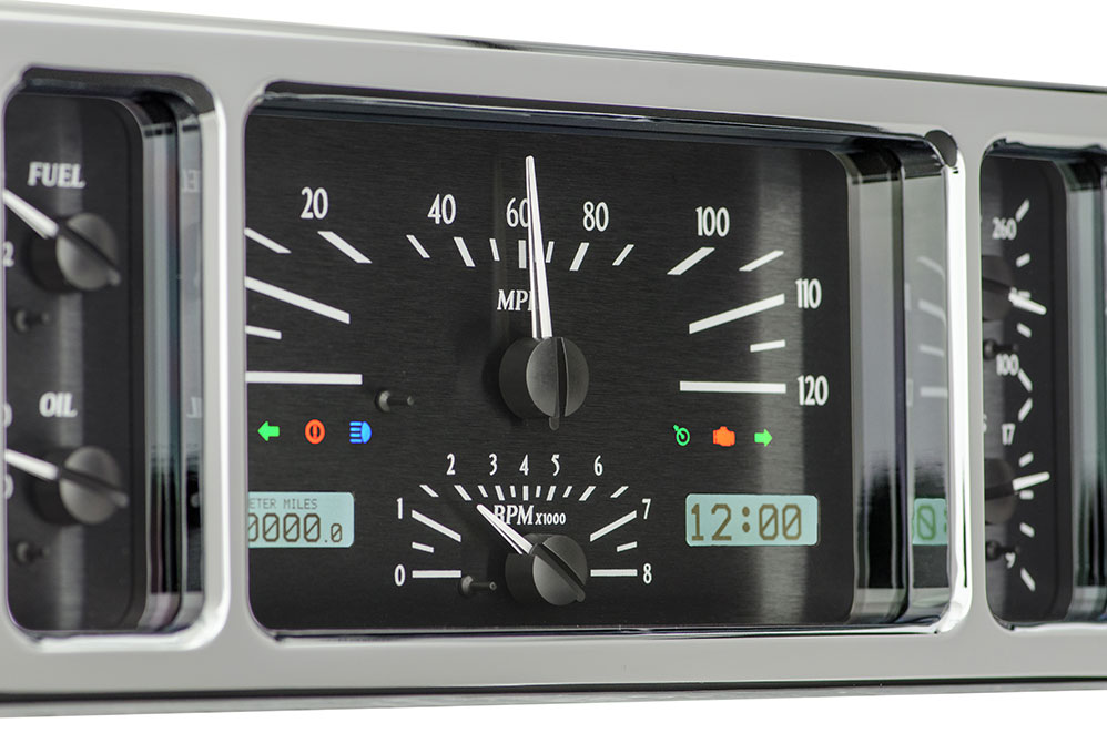 1935-1936 Ford VHX Gauge Instruments - Dakota Digital VHX-35F