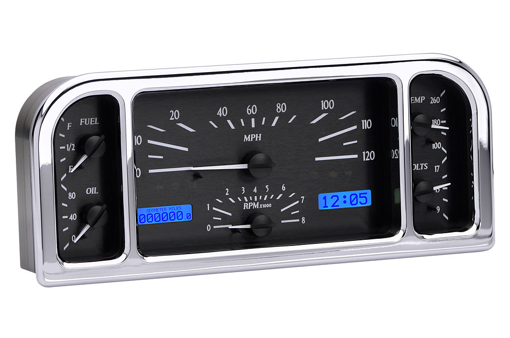 1937-1938 Ford VHX Gauge Instruments - Dakota Digital VHX-37F