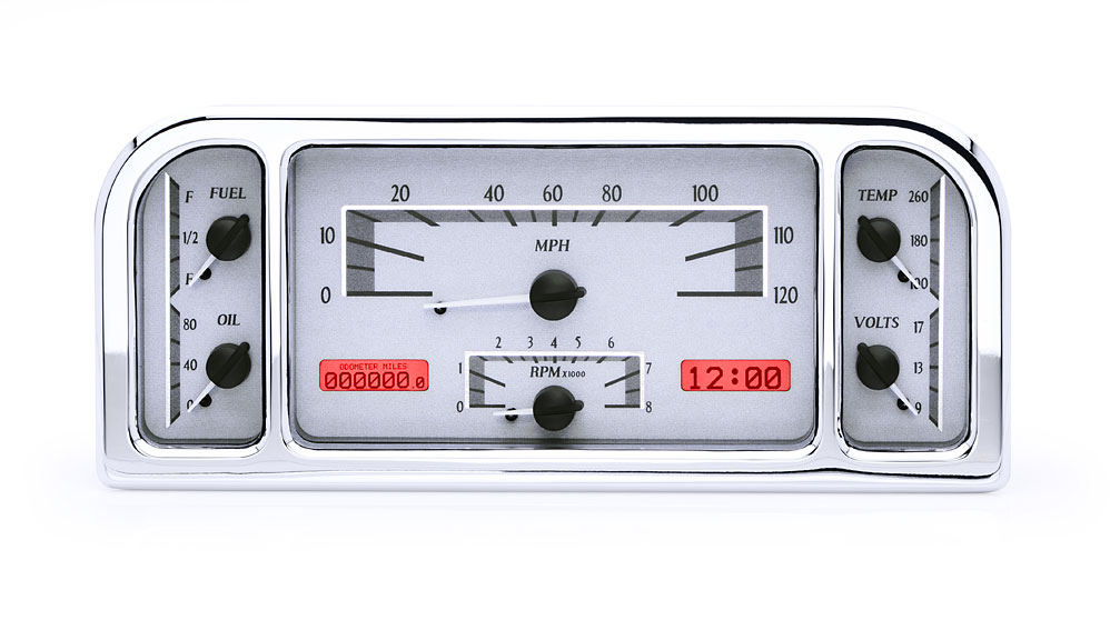 1937-1938 Ford VHX Gauge Instruments - Dakota Digital VHX-37F