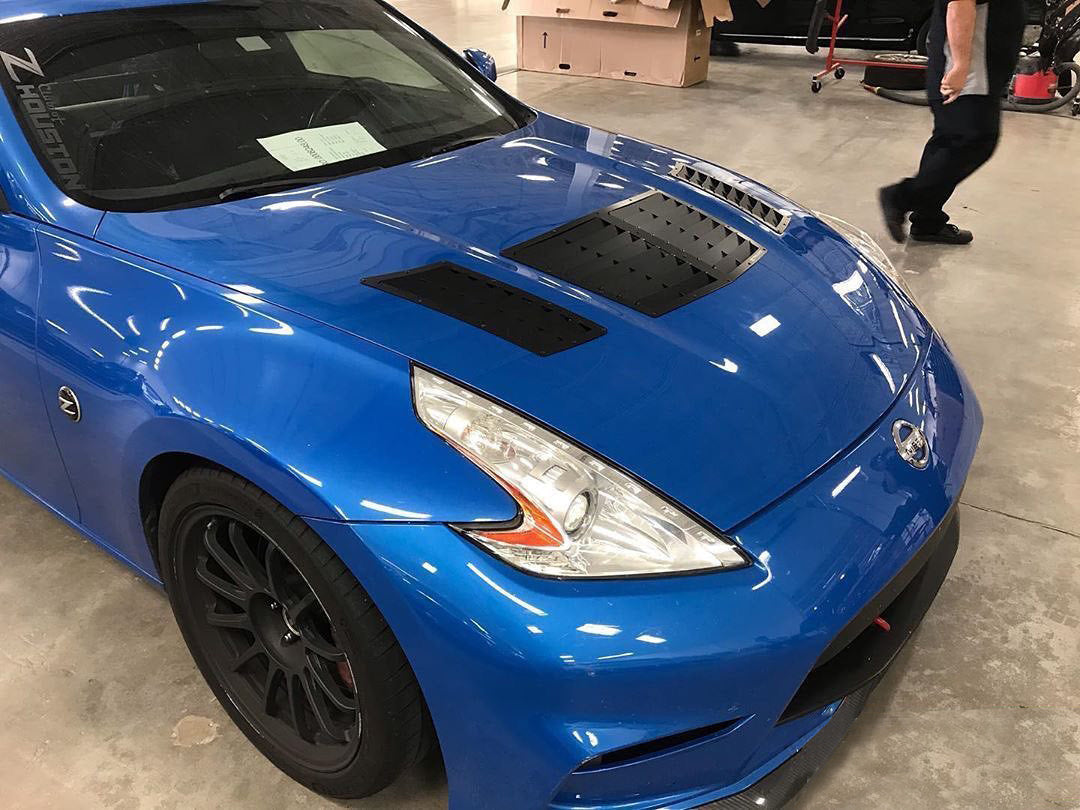 2008-2020 Nissan 370Z Hood Side Vents Only