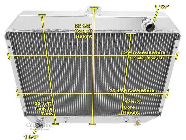  12in Dual Fan Combo