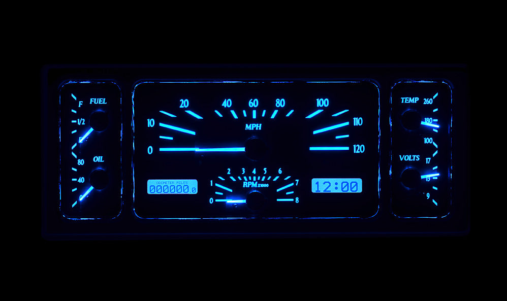 1939 Ford VHX Gauge Instruments - Dakota Digital VHX-35F
