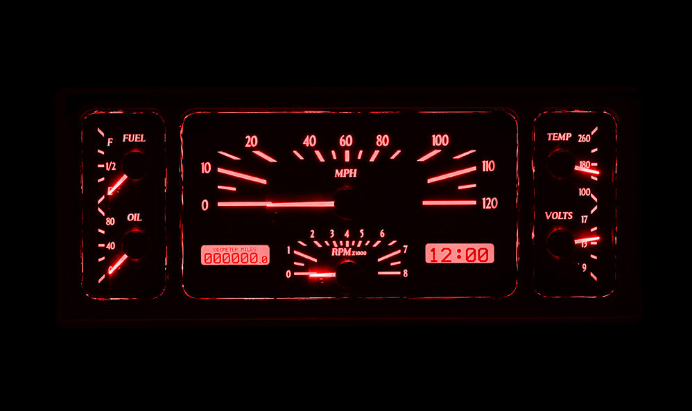 1939 Ford VHX Gauge Instruments - Dakota Digital VHX-35F