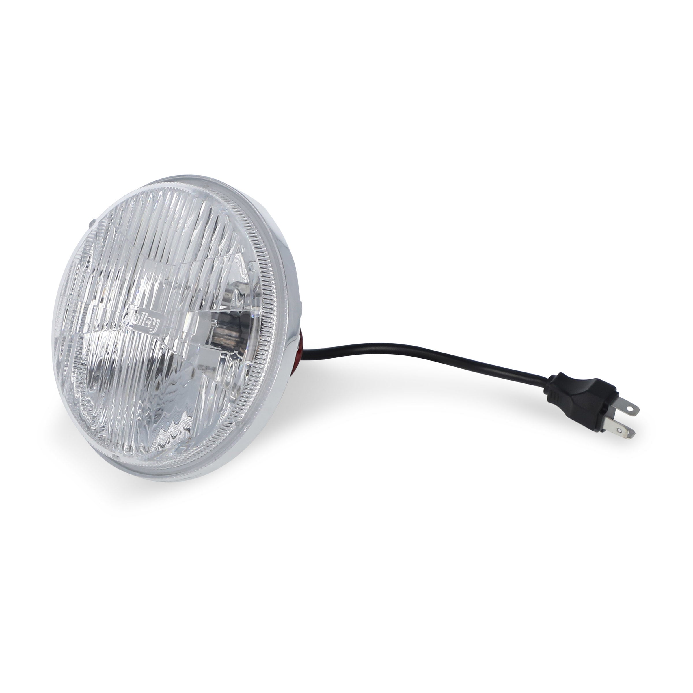Holley RetroBright LED Headlight – 5.75-inch Round – Classic White (3000K) – view 2