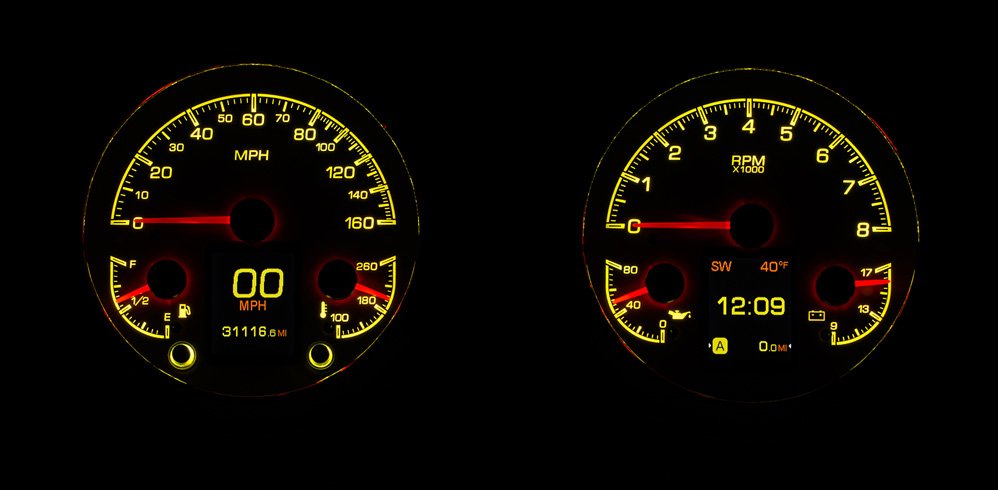 1947- 53 Chevy/ GMC Pickup HDX Gauge Instruments