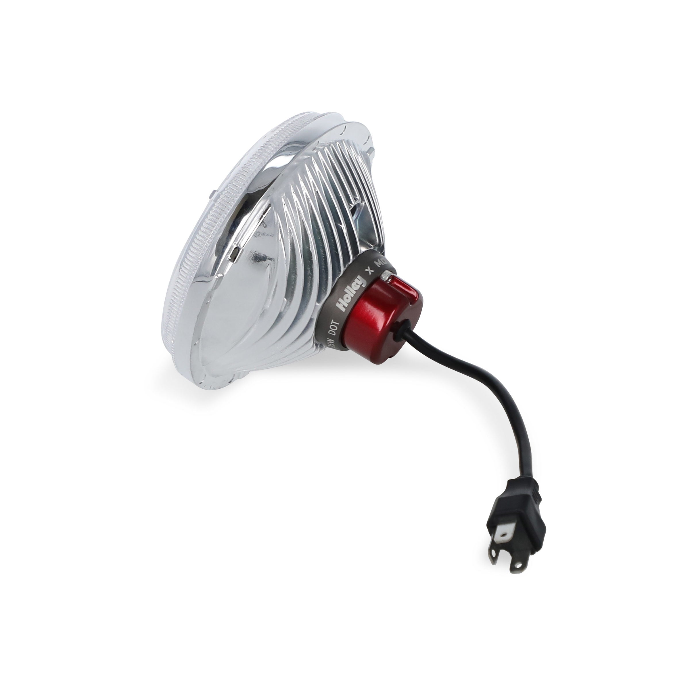 Holley RetroBright LED Headlight – 5.75-inch Round – Classic White (3000K) – view 3