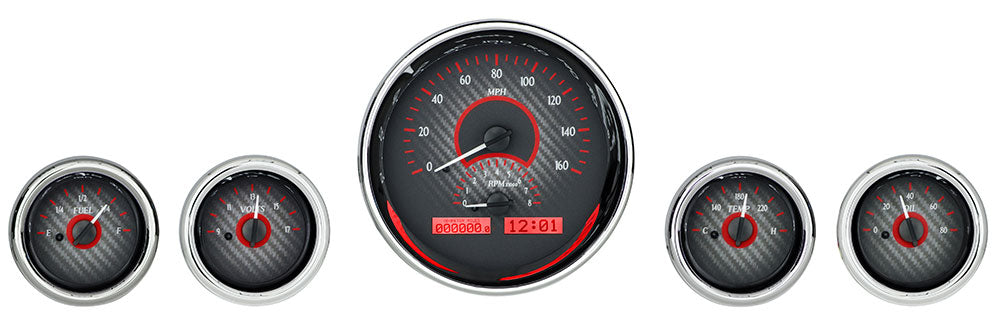 Universal Five Round VHX Gauge Instruments