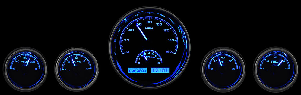 Universal Five Round VHX Gauge Instruments