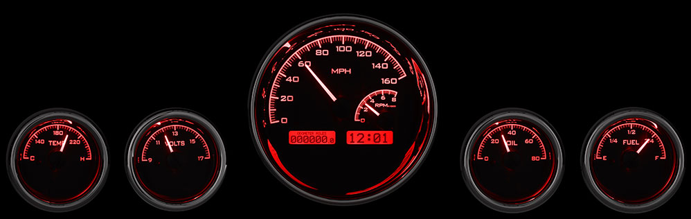 Universal Five Round VHX Gauge Instruments - Ver2
