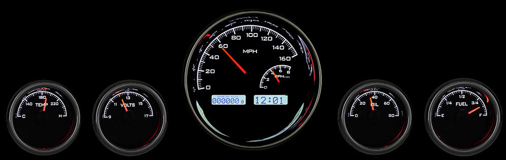 Universal Five Round VHX Gauge Instruments - Ver2
