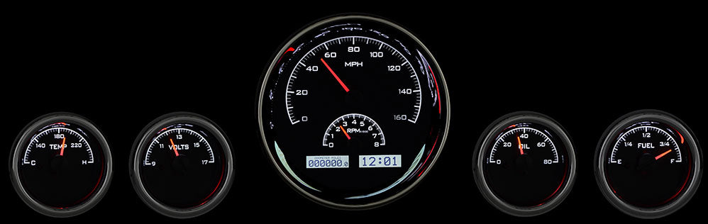 Universal Five Round VHX Gauge Instruments
