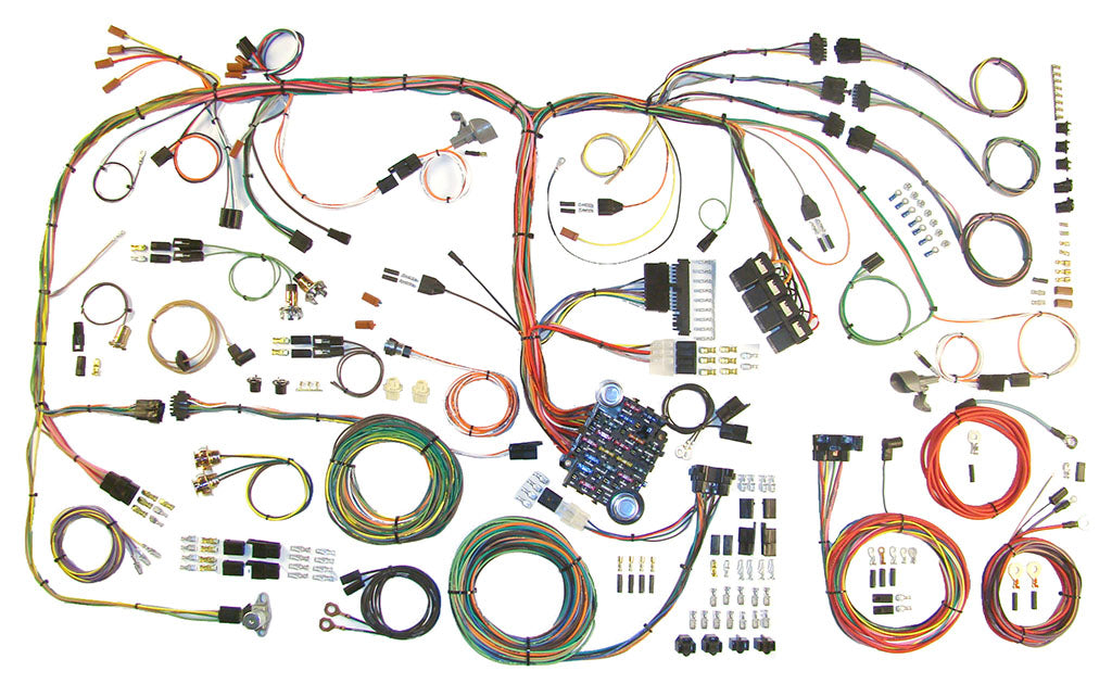 1970-1974 Cuda & Challenger Complete Wiring Harness Kit