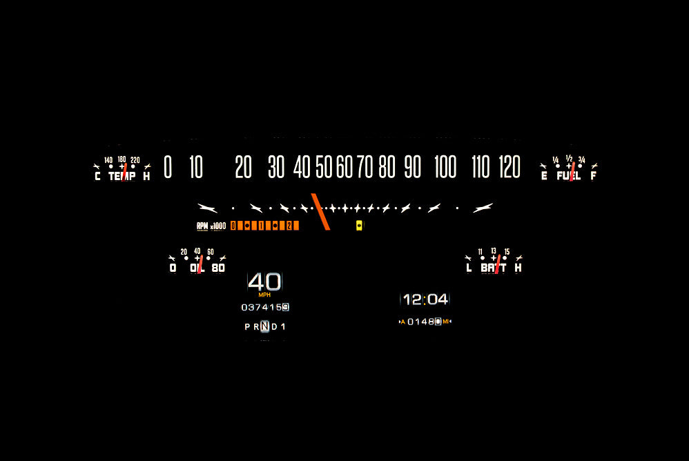 1953- 55 Ford F100 Truck RTX Gauge Instruments