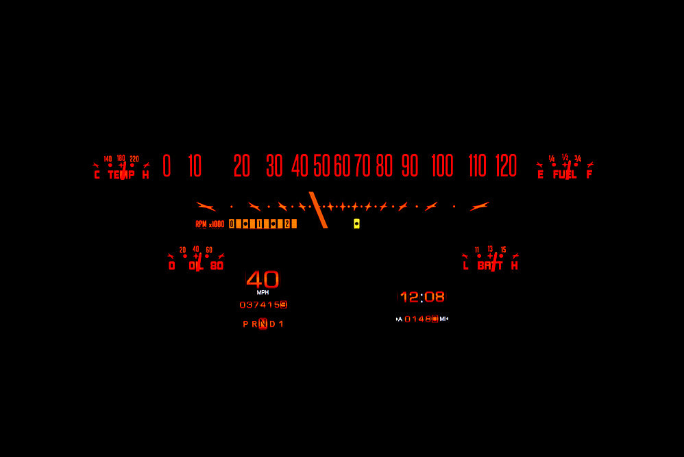 1953- 55 Ford F100 Truck RTX Gauge Instruments