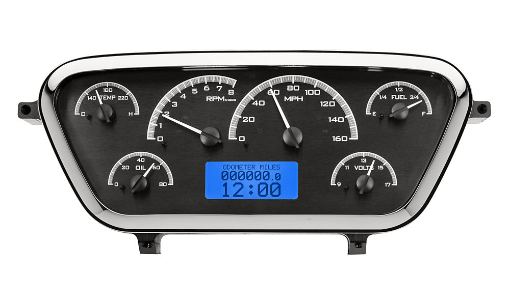 1953-1955 Ford Pickup VHX Gauge Instruments - Dakota Digital VHX-53F-PU
