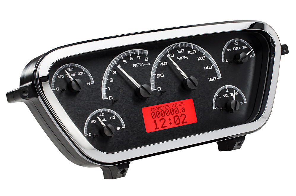 1953-1955 Ford Pickup VHX Gauge Instruments - Dakota Digital VHX-53F-PU
