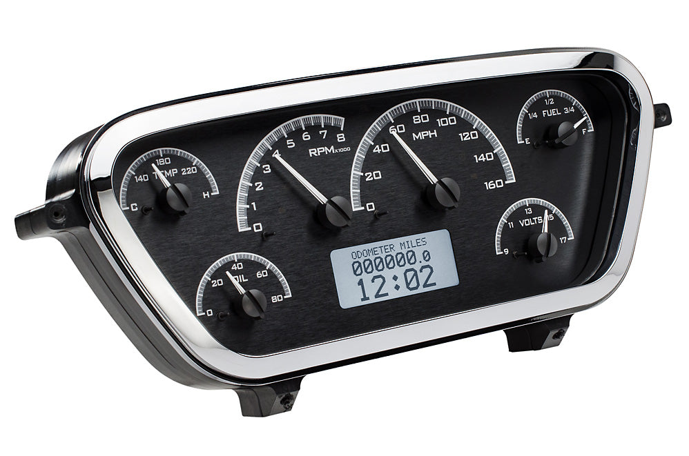 1953-1955 Ford Pickup VHX Gauge Instruments - Dakota Digital VHX-53F-PU