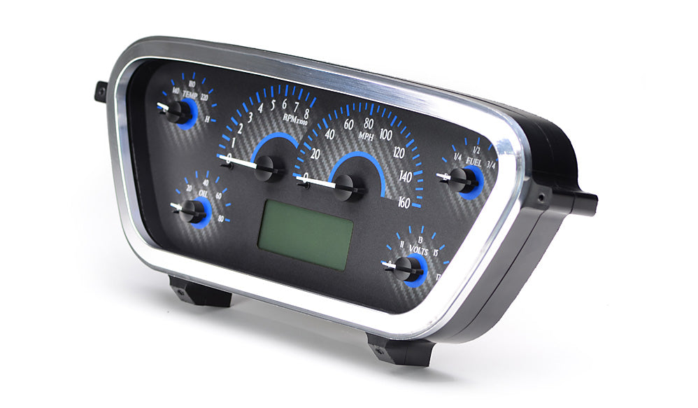 1953-1955 Ford Pickup VHX Gauge Instruments - Dakota Digital VHX-53F-PU
