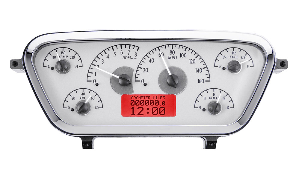 1953-1955 Ford Pickup VHX Gauge Instruments - Dakota Digital VHX-53F-PU