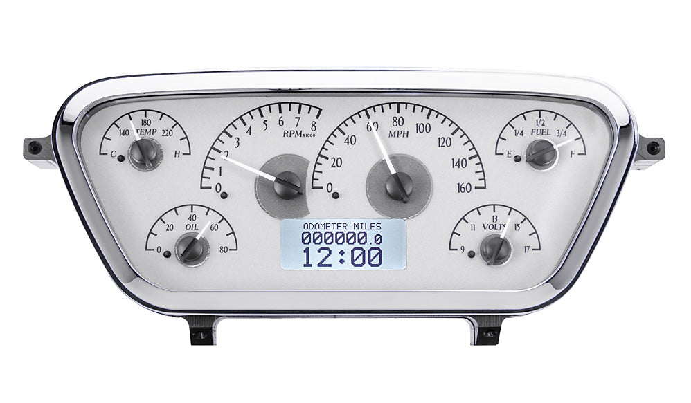 1953-1955 Ford Pickup VHX Gauge Instruments - Dakota Digital VHX-53F-PU
